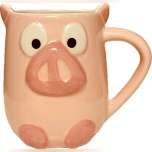Adorable 3D Piglet Mug